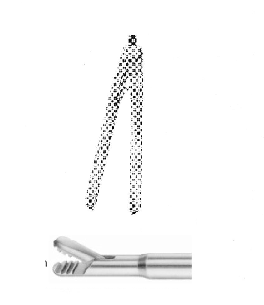 BÜYÜK PİKE AĞIZ FORSEPS ÇAP  10 MM